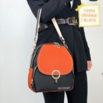 12934 BLACK / ORANGE