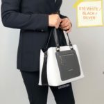 010 WHITE / BLACK / SILVER