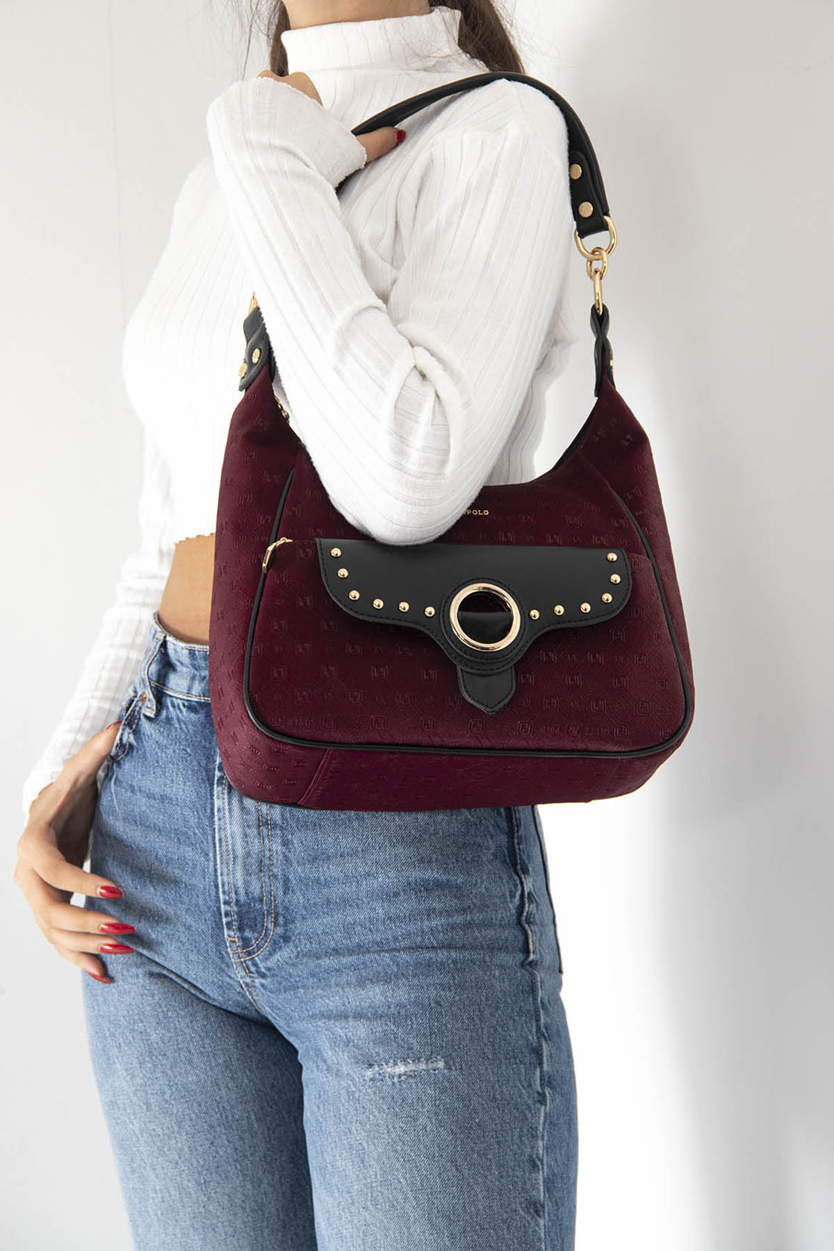 M158 BORDO-NOVA SİYAH E